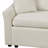 124.8" Pull-Out L-Shaped Sectional Sofa Bed with 2 USB Ports & 2 Power Sockets, Beige-376288944