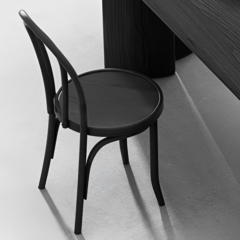 Chaise de salle à manger Darrika, Noir