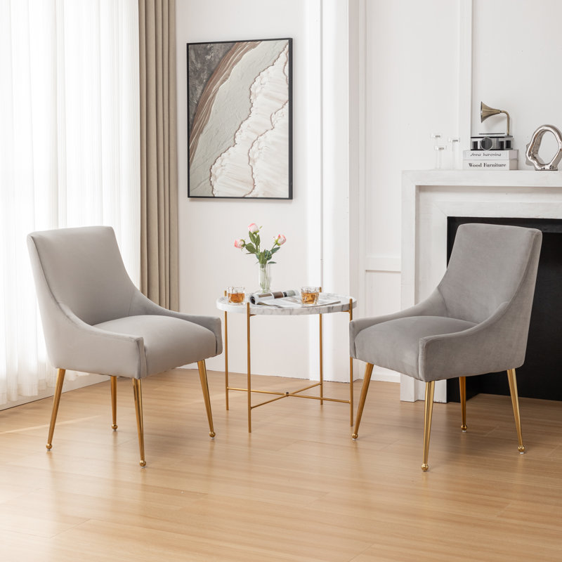 Chaise Waltrudis, Moutarde