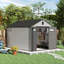 Plastic Portable Outdoor Storage Shed-114043000