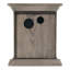 Priscilla Modern & Contemporary Mantel Clock, Wood Veneered Bracket Frame with Westminster Chime, Convex Glass