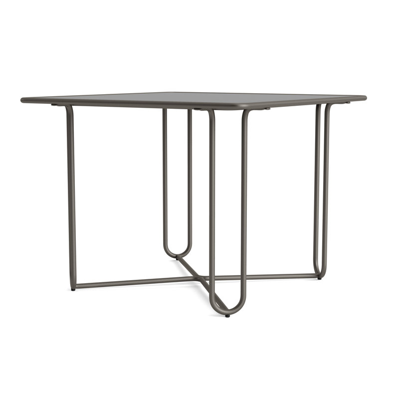 Walter Lamb Outdoor Square Dining Table, Mica