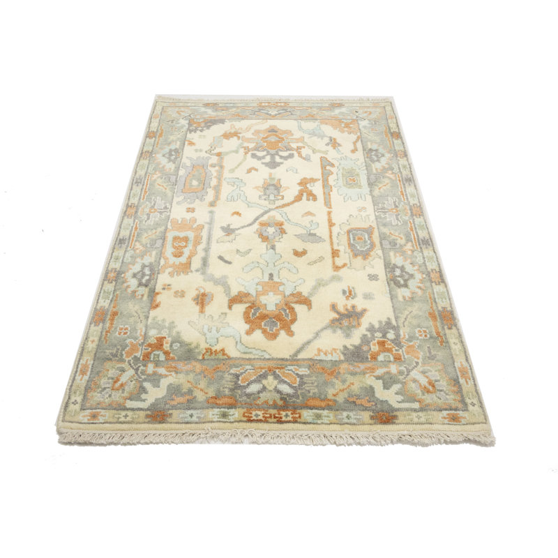 Tapis oriental Oushak Chobi Mute