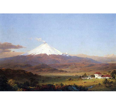 " Cotopaxi Ecuador " by Frederic Edwin Church