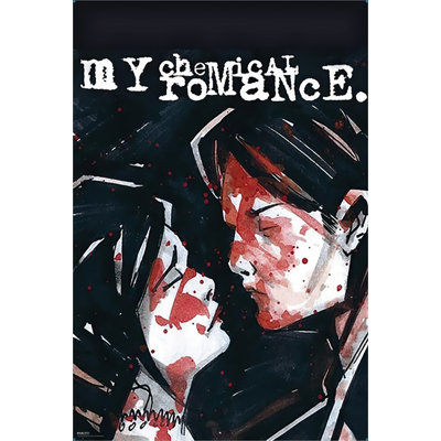  Officially Licensed My Chemical Romance - Three Cheers Art Poster - 24 x 36 Inch - Decorative Print - Poster Paper - Ready to Frame