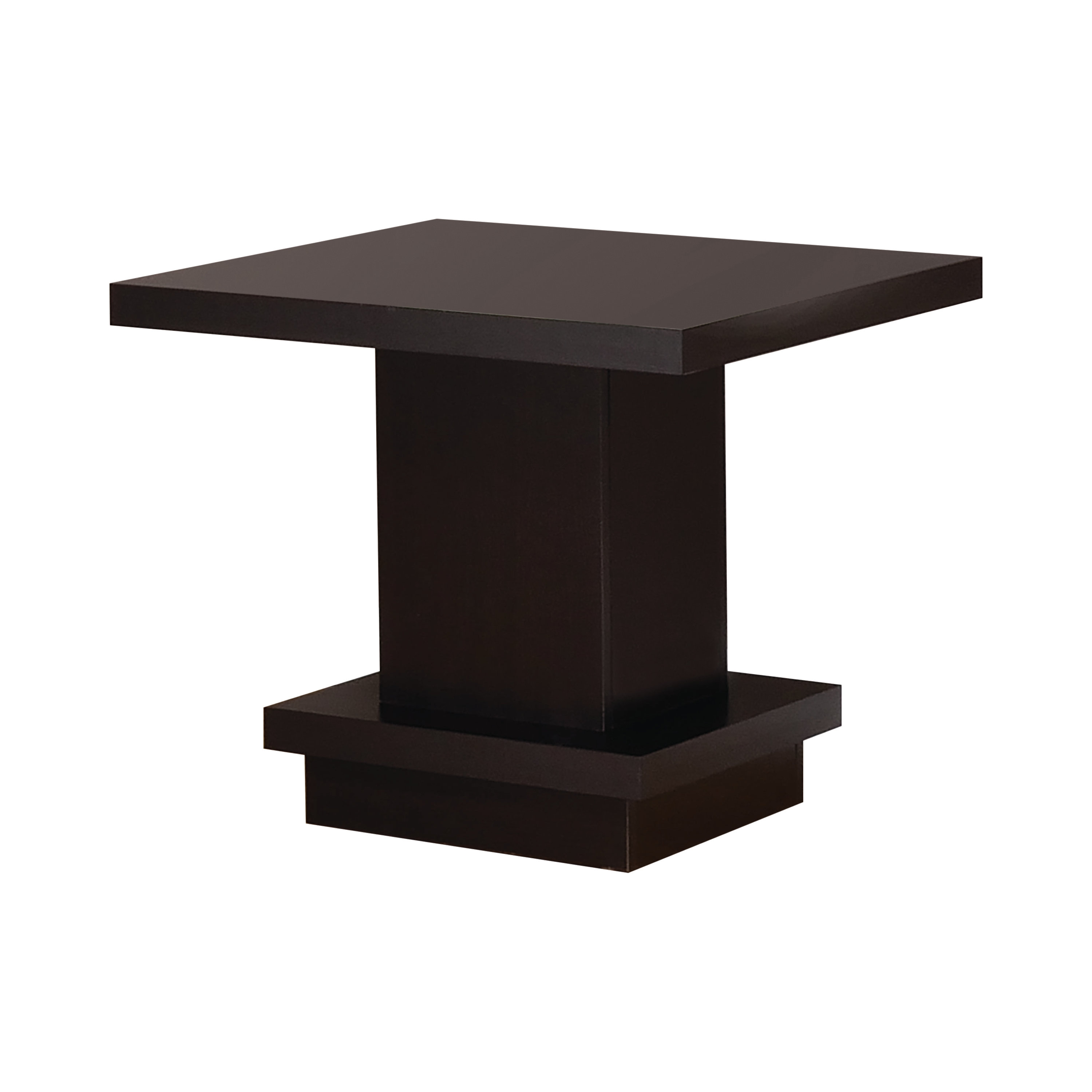 Orren Ellis Alleris Pedestal End Table with Storage | Wayfair