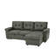 Canapé d'angle moderne avec rangement, canapé-lit en bois de 225 cm pour la maison-1808805893