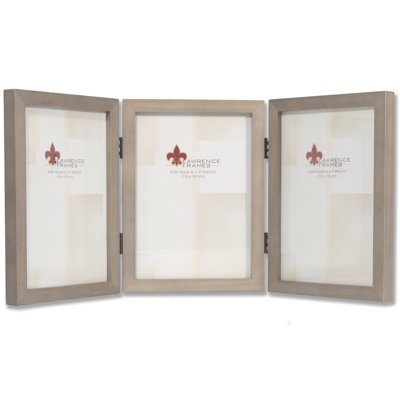 Cadre photo en bois triple articulé Magdalena