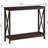 Transitional Console Table With X-Side Panels-1018718307