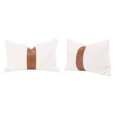 Kaidee  Polyester/Polyester Blend Lumbar Rectangular Pillow Cover & Insert