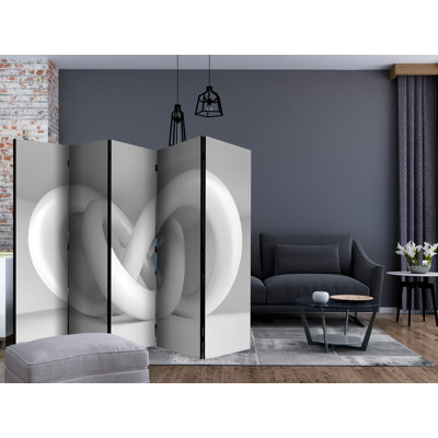 89'' W x 68'' H 5 - Panel Folding Room Divider
