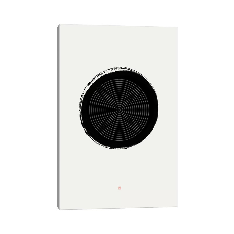 Target by Thoth Adan - Wrapped Canvas Painting, 30.48cm H x 20.32cm W x 1.91cm D