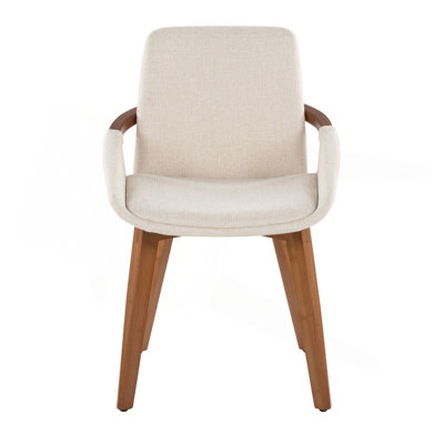 Chair In Bamboo And Noise Fabric