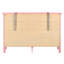 Charmante commode décontractée rose
