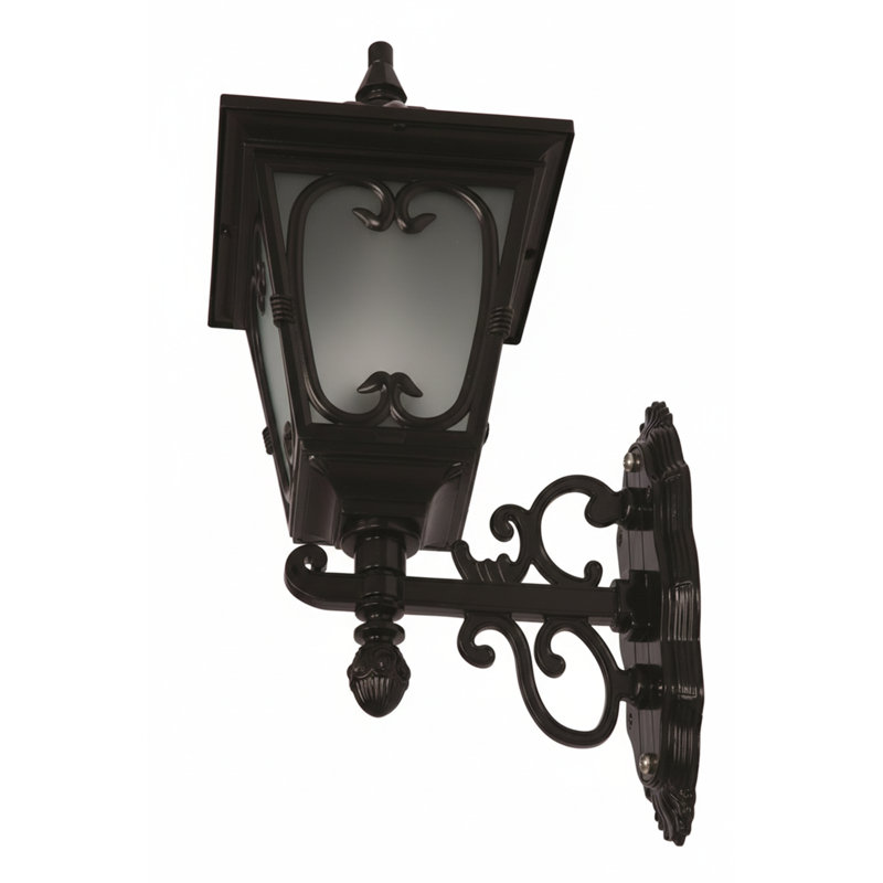 Valerius 1-Light Outdoor Armed Sconce