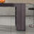 Wenge Kitchen Island With Open Storage