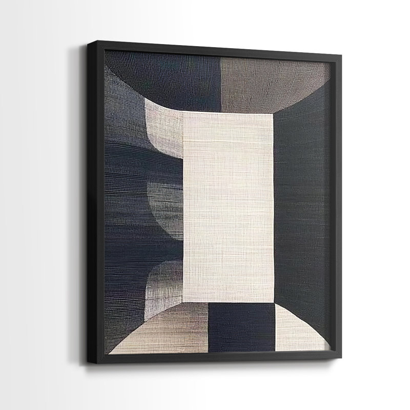 "ABSTRACT Series DCLXI" par J Paul, Noir, noir, noir, noir, H 11 po x l 9 po