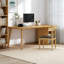 Bureaux rectangulaires en bois massif avec 1 tiroir-108738985-108738988