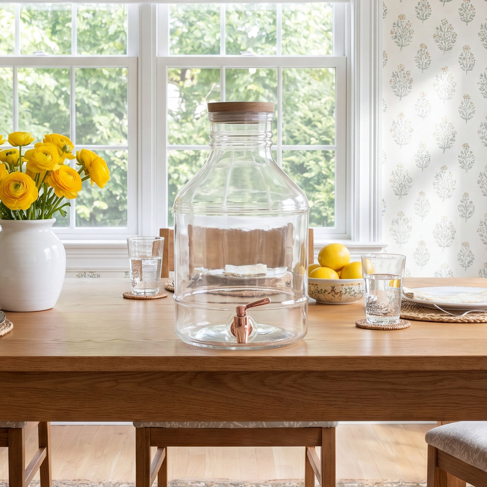Daina Acrylic Beverage Dispenser