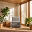 Upholstered 29 " Chenille Sofa