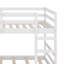 Lit superposé double au dessus d'un lit double Kadejah Kids-228425010