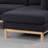 Hallie  Sherpa 124" Wide Double Chaise U-Shape Sectional Sofa