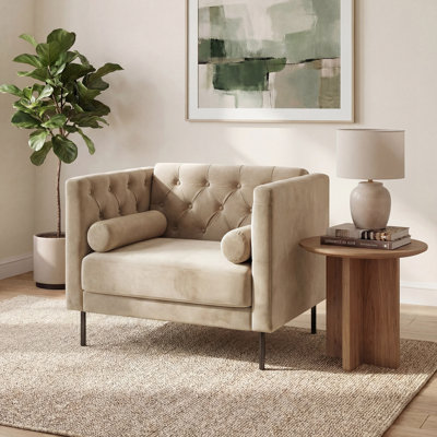 Fauteuil d'appoint Chesterfield