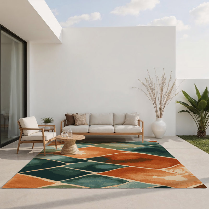 Tapis intérieur et extérieur Nature's Flow, Rectangulaire 3 pi x 5 pi