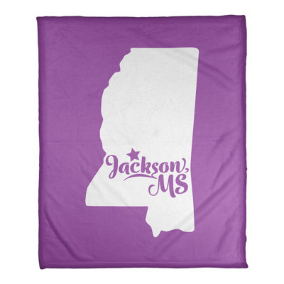 Jeté mississippi polaire jackson