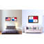 « panama country flag », impression sur toile encadrée-41933660-41274264