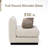 Myrhn Modular Sectional,  4-Seater Contemporary Sleeper Bed with Solid Wood Base-2014147028