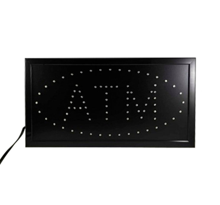 Trinx® Bright LED ATM SIGN ANIMATED NEON LIGHT CHAIN ED746D43A1D9481093B11DF17FA19E4D