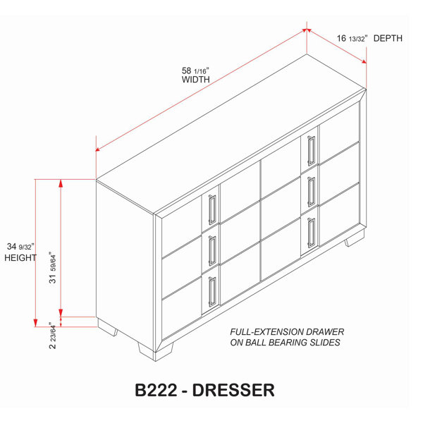 Dimensions du produit