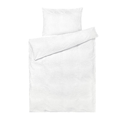 Ensemble de housse de couette simple Bæk & Bølge comprenant 1 oreiller bleu clair 68 po x 86 po