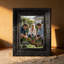 Cadre photo sophistiqué noir 8 pièces 8 "x 10" pour cadeaux de pendaison de crémaillère-132209693-132209691-132209694