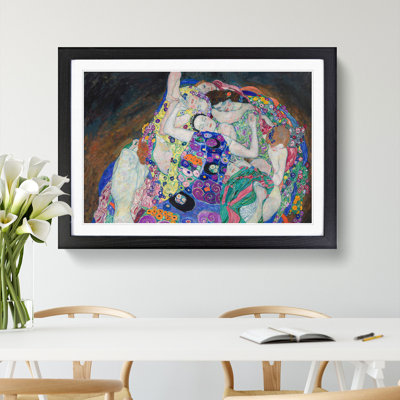 The Maiden by Gustav Klimt - Picture Frame Painting
