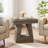 24" 2-Tier Rustic Wooden  Side End Table-27408209