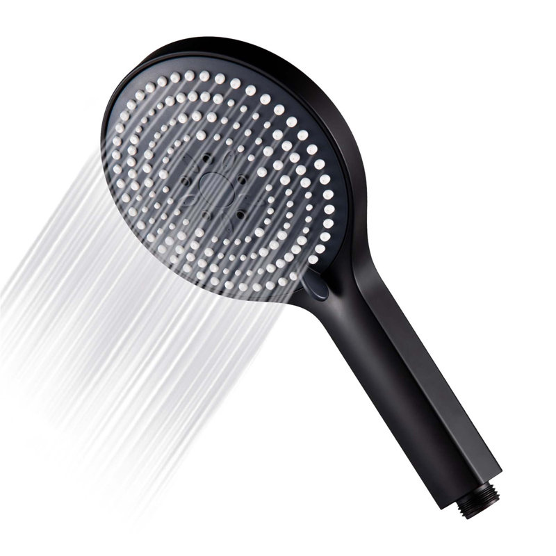 Handheld Shower Head, Matte Black