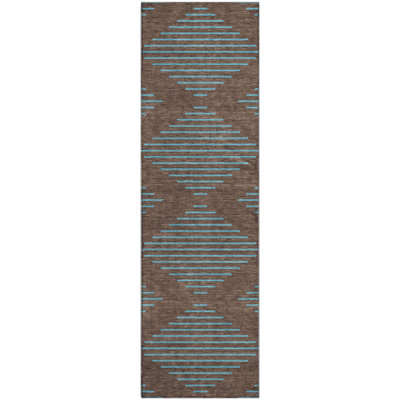 Premium Machine Washable Jahnke AMF1017 Geometric Rug