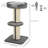 Tucker Murphy Pet 36" Cat Tree Multi-Level Kitty Tower With Sisal Mat Scratching Post, Cat Bed, Cushion, Perch, Grey