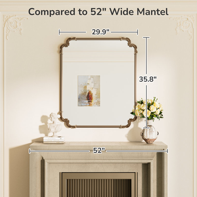 Miroir d'appoint, H 36 po x l 30 po