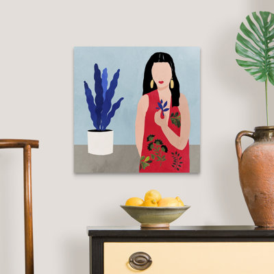 " Blue Wings " by Aimee Wilson Painting Print