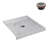 Streamline 36 in. x 36 in. Corner Acrylic Shower Base in Matte Marble with Center Drain, Drain Included-118934366