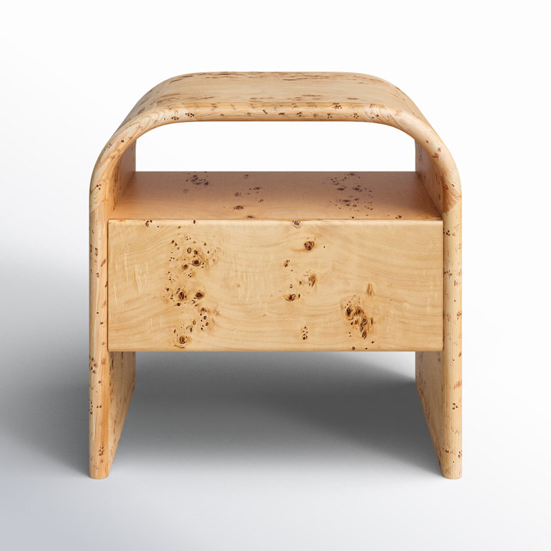 Liam Burl Nightstand | Stylish Bedroom Furniture