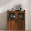 Armoire de rangement avec portes et tablettes, buffet multifonctionnel, classeur de bureau, organisateur de crédence, pour salon, bureau, bureau