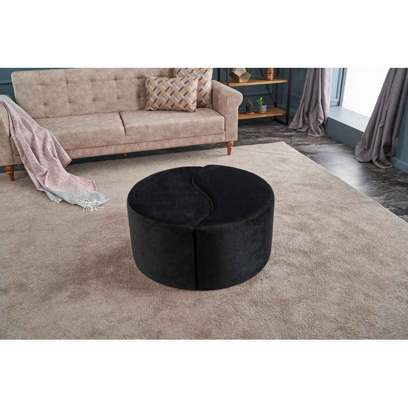 Pouf, Gris anthracite