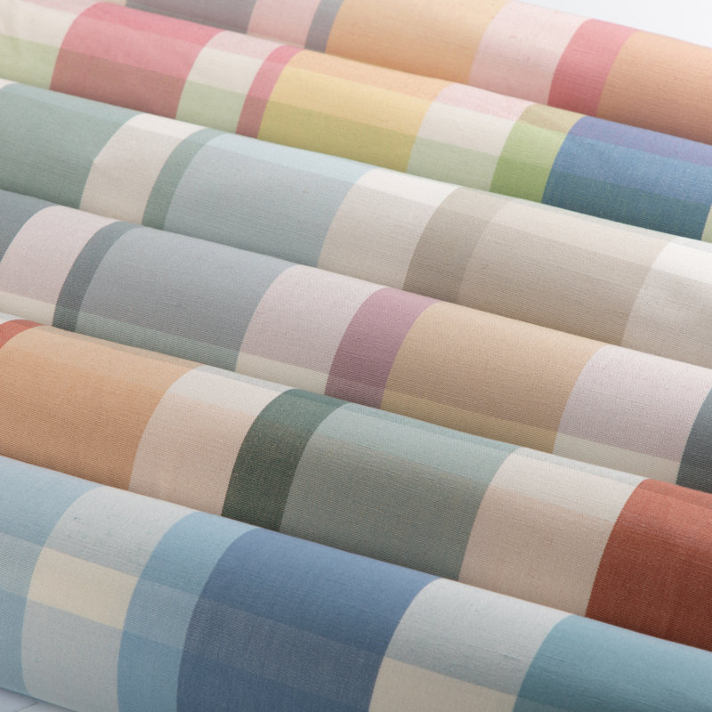 Fisher Plaid, Sky/Stone