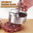 Round Stainless Steel Burger Patty Maker Press