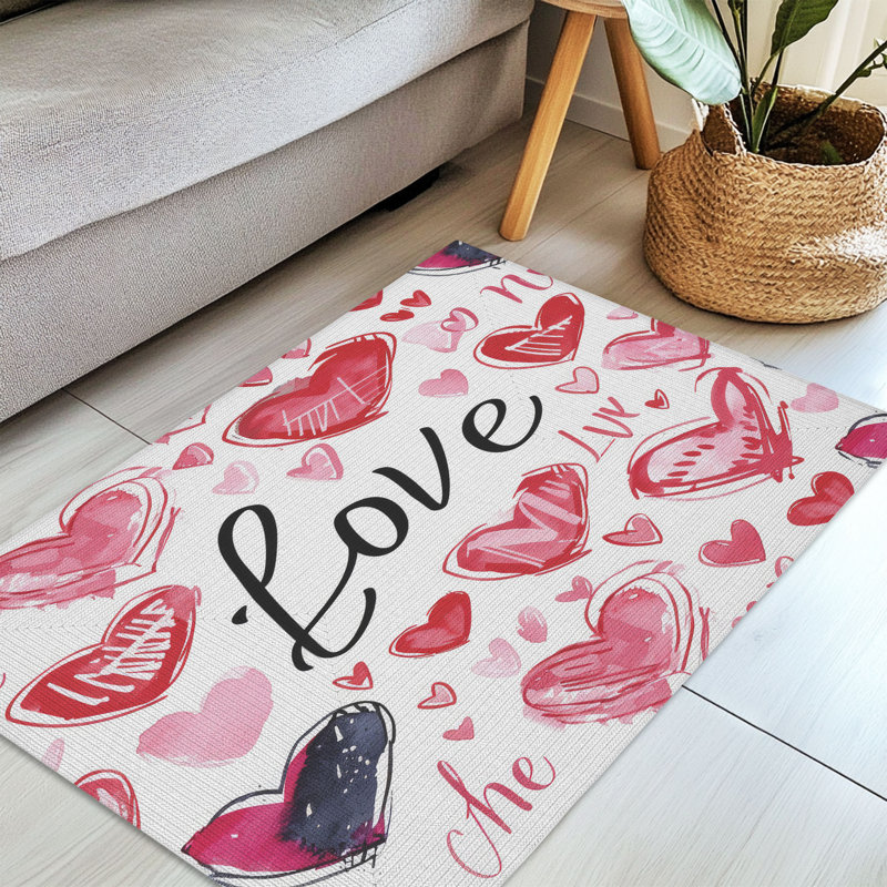 Tapis tressé romantique, Rectangulaire 3 pi x 5 pi