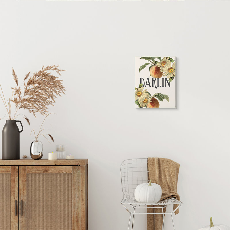 Pêcher de Darlin, Plaque murale, H 15 po x l 10 po